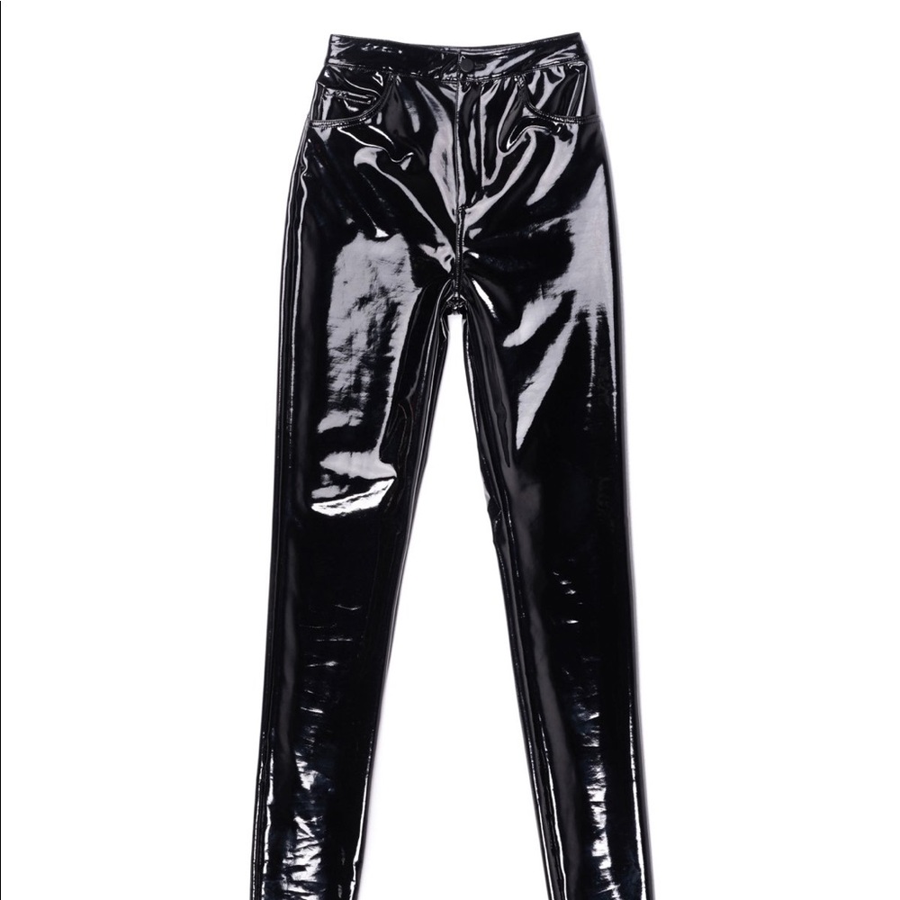 STEELE latex pants